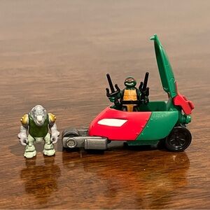 Teenage Mutant Ninja Turtles Micro Stealth Bike Super Ninja Raph & Rocksteady